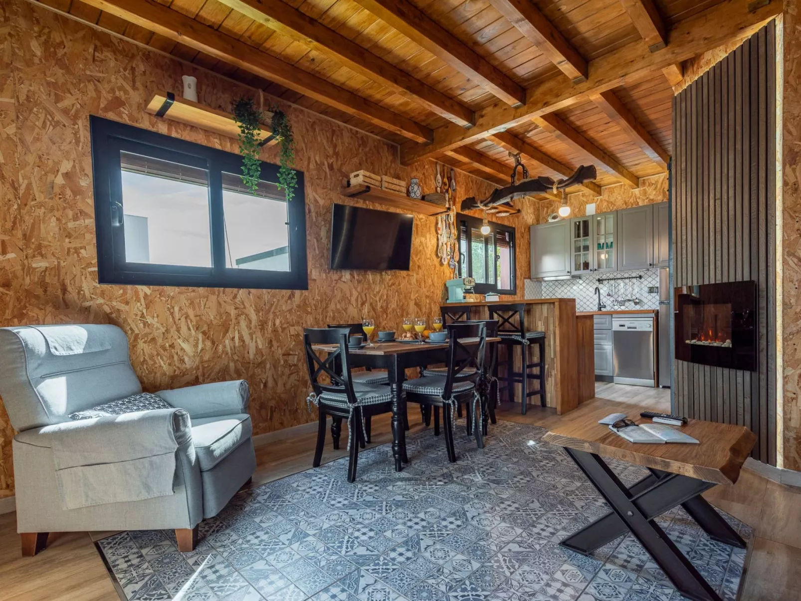 Chalet "Casita de Madera-Binnen