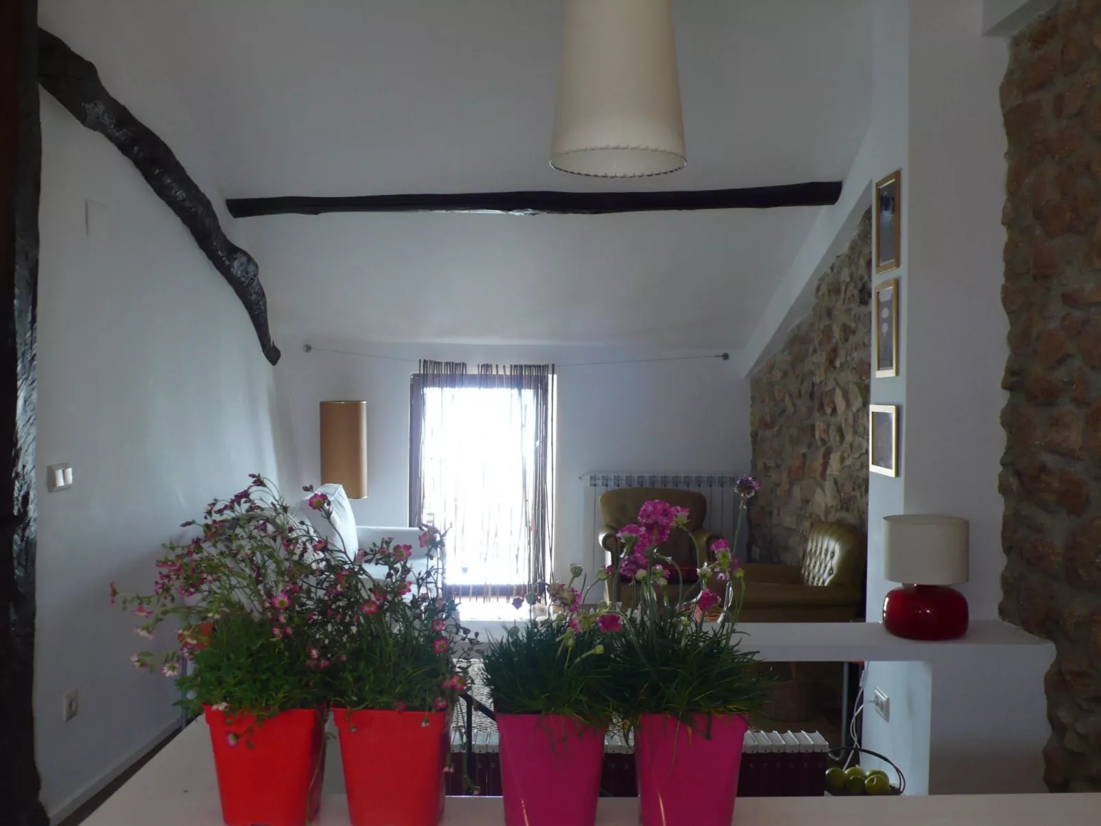 In einem kleinem Dorf nah dem Jakobweg-Binnen