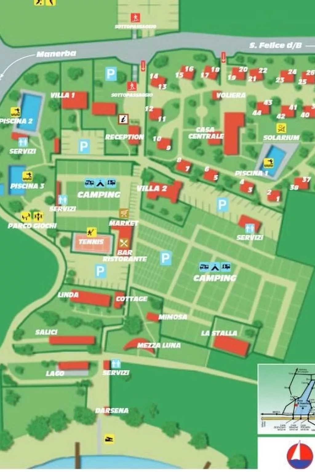 Zweizimmerwohnung  in Villaggio Sanghen-Buiten