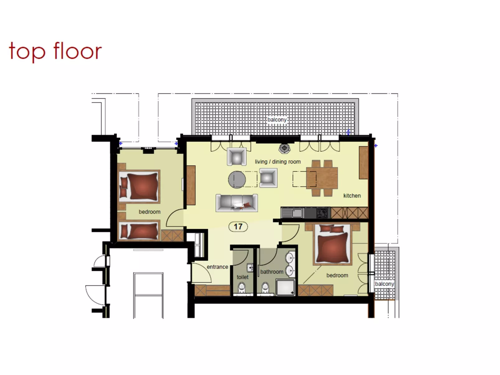 Apartment Stotzhalten DG-Binnen