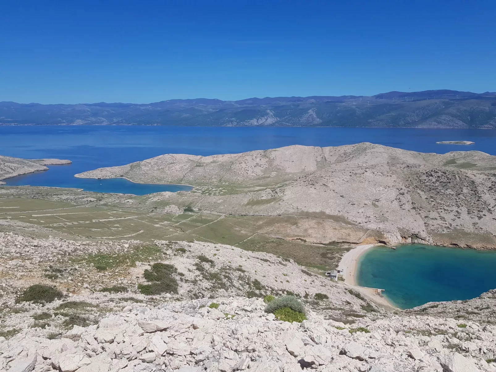 In Baška mit Eigenem Balkon - Buiten