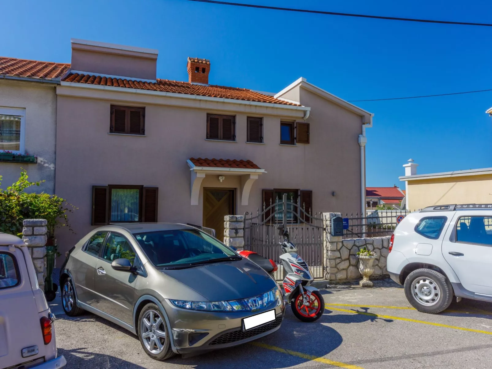 Wohnung für 4 Personen mit Terrasse-Buiten