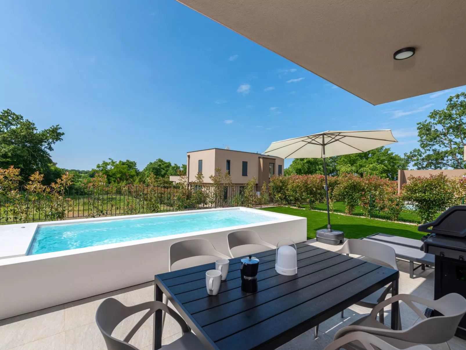 Quercus Village APP 12 mit privatem Pool-Buiten