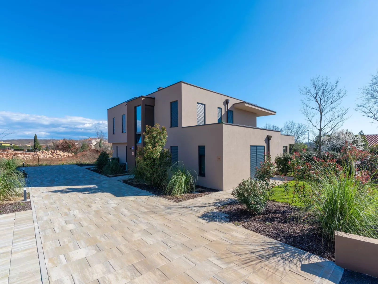 Quercus Village APP 3 mit privatem Pool-Buiten