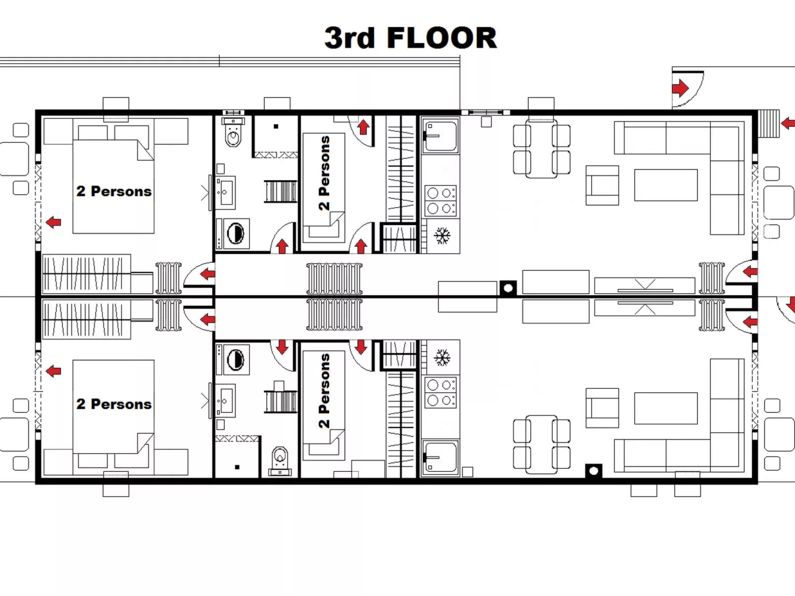 Wohnung "D und D Wohnungen Tivat"-Binnen