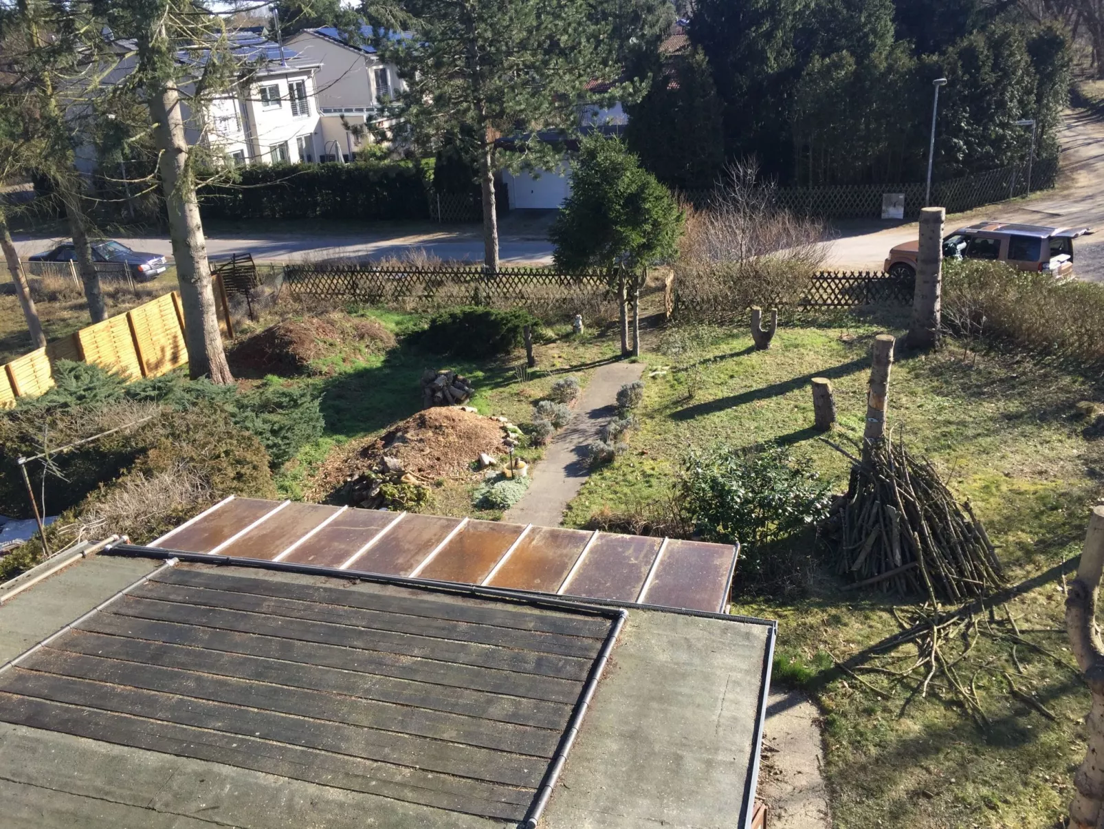 Datscha im Grünen-Buiten