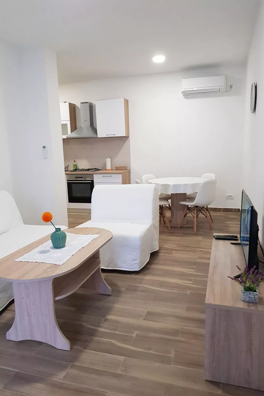 Appartement an der Küste für 2 Personen-Binnen