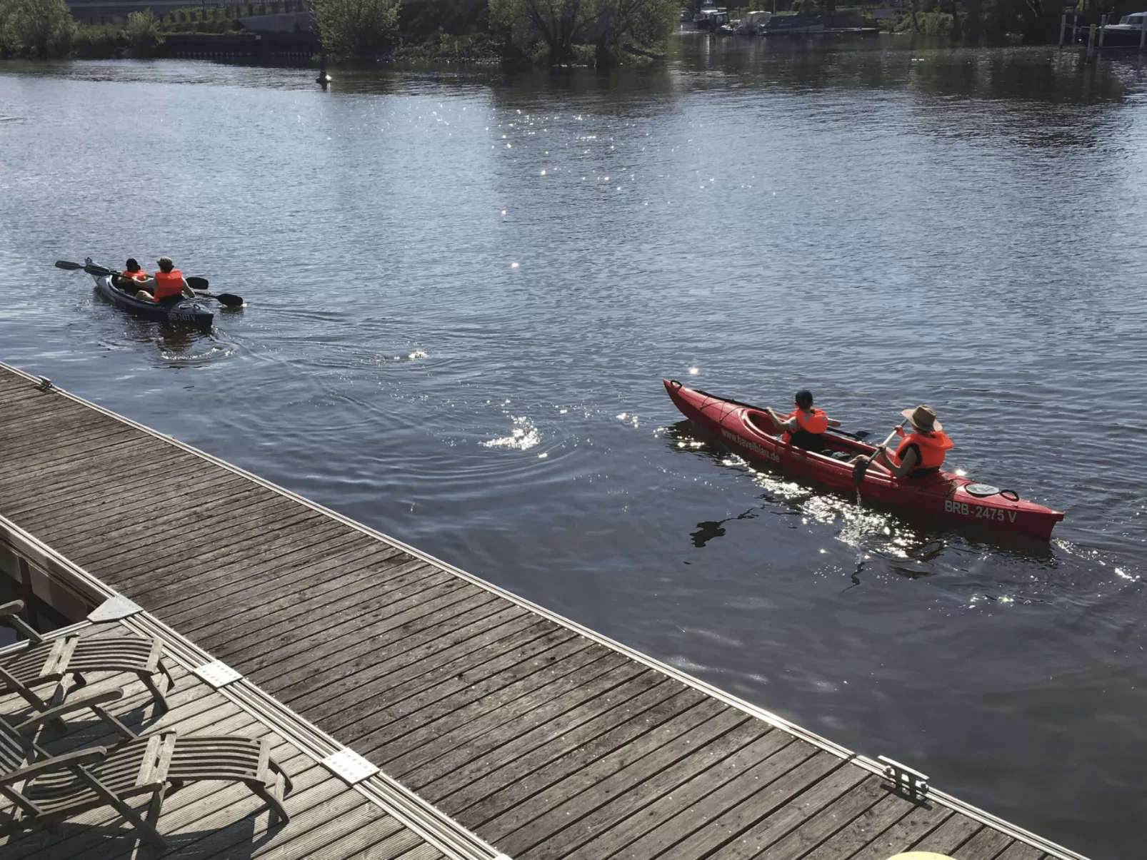Appartement in Brandenburg An Der Havel mit Terrasse, Garten und Grill-Buiten