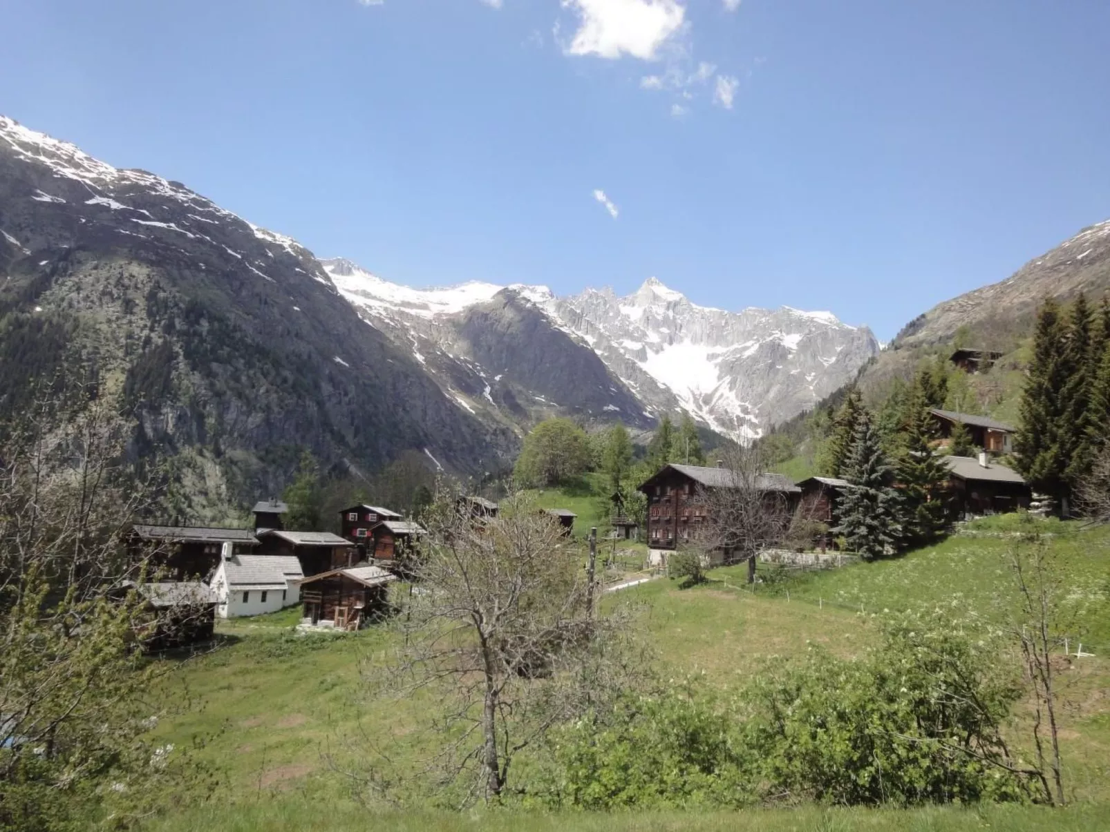 Chalet Stefanino, 2 1/2 Zimmer-Buiten