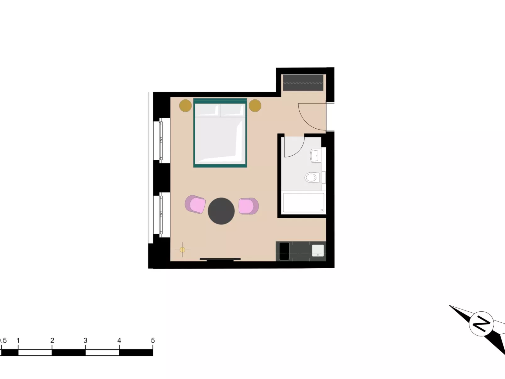 BankHouse StudioM203-Binnen