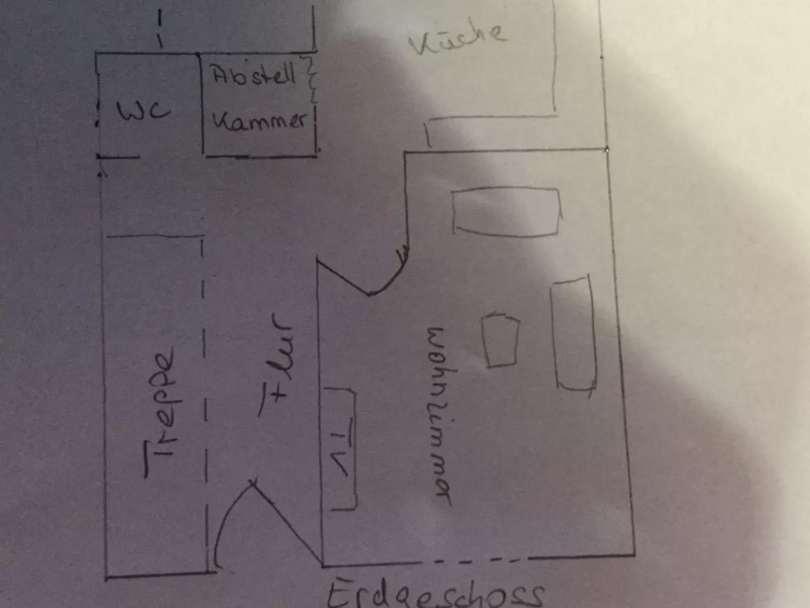 Haus-Fernblick-Binnen