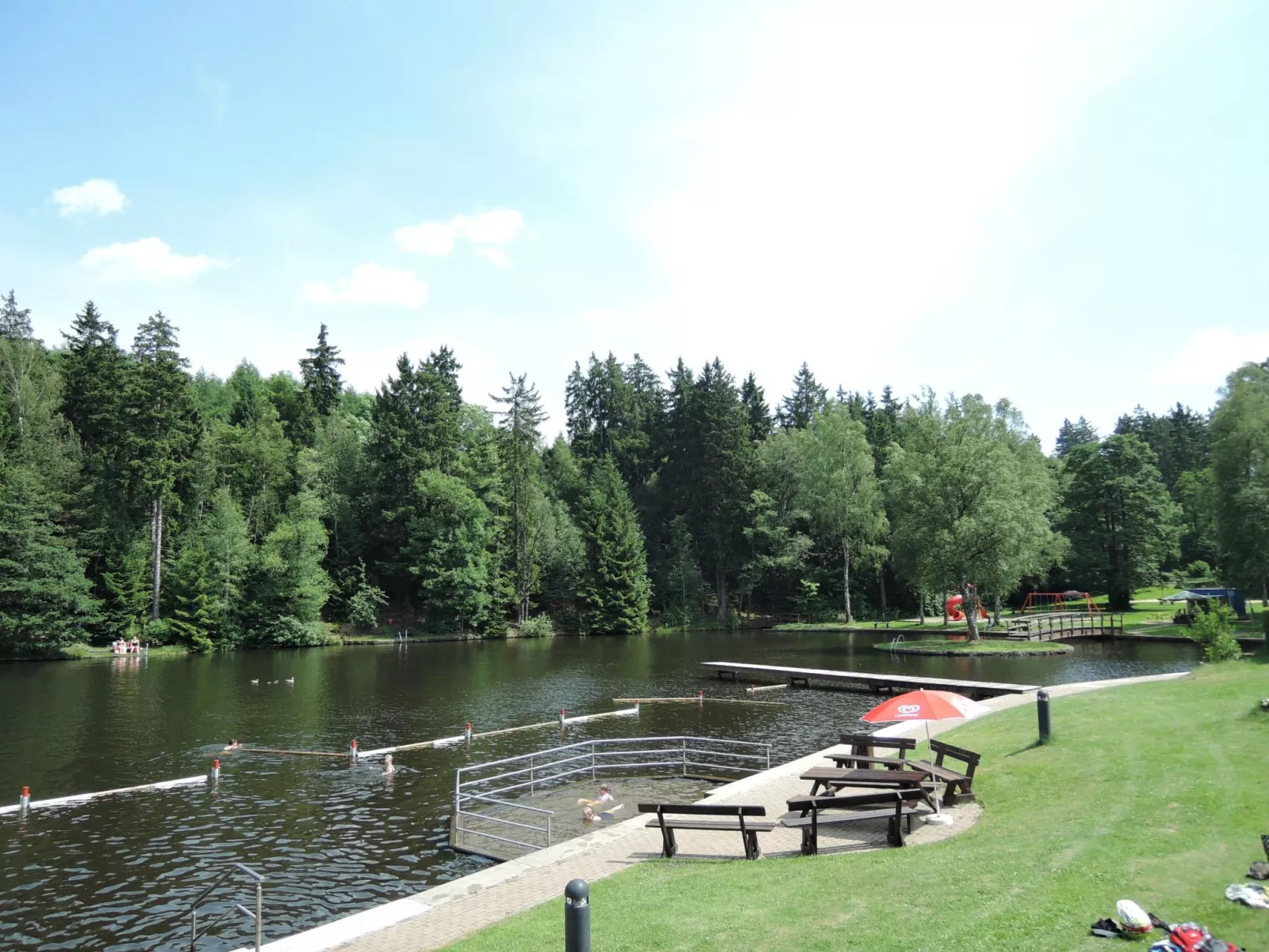 Blauvogel - 6 Pers. - Buiten