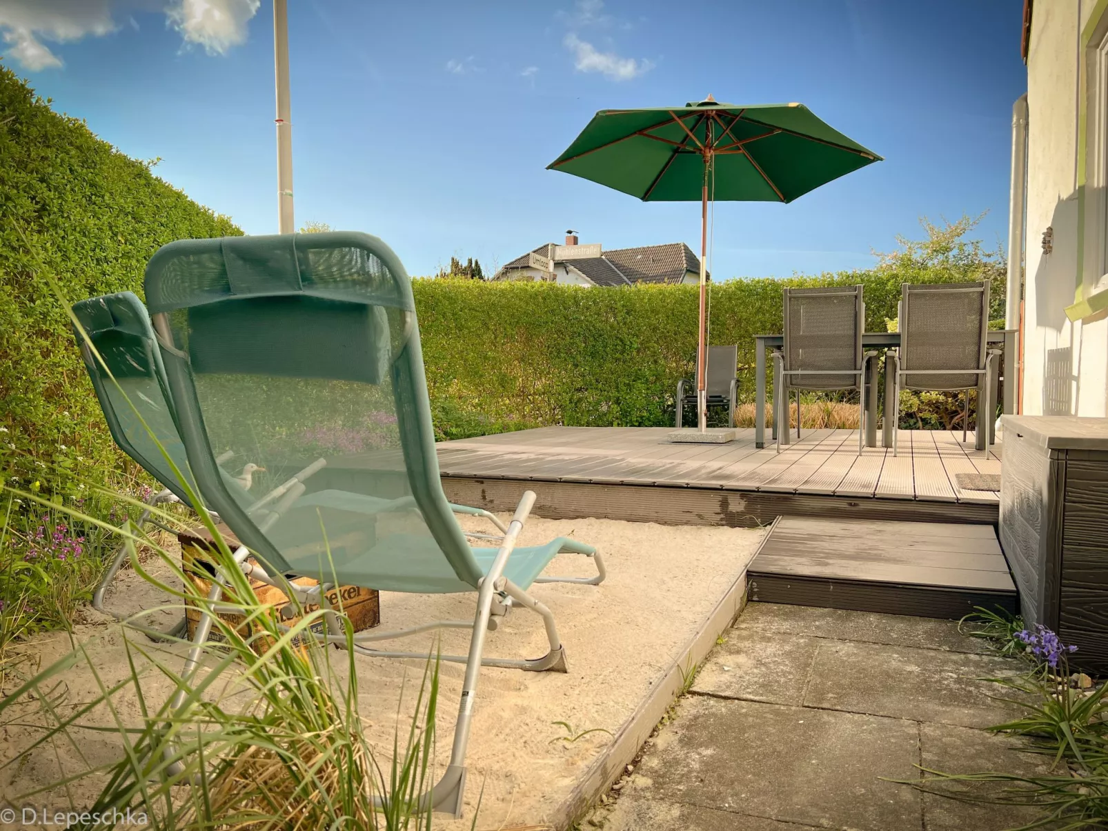 In Lutterbek mit Kleinem Garten-Buiten