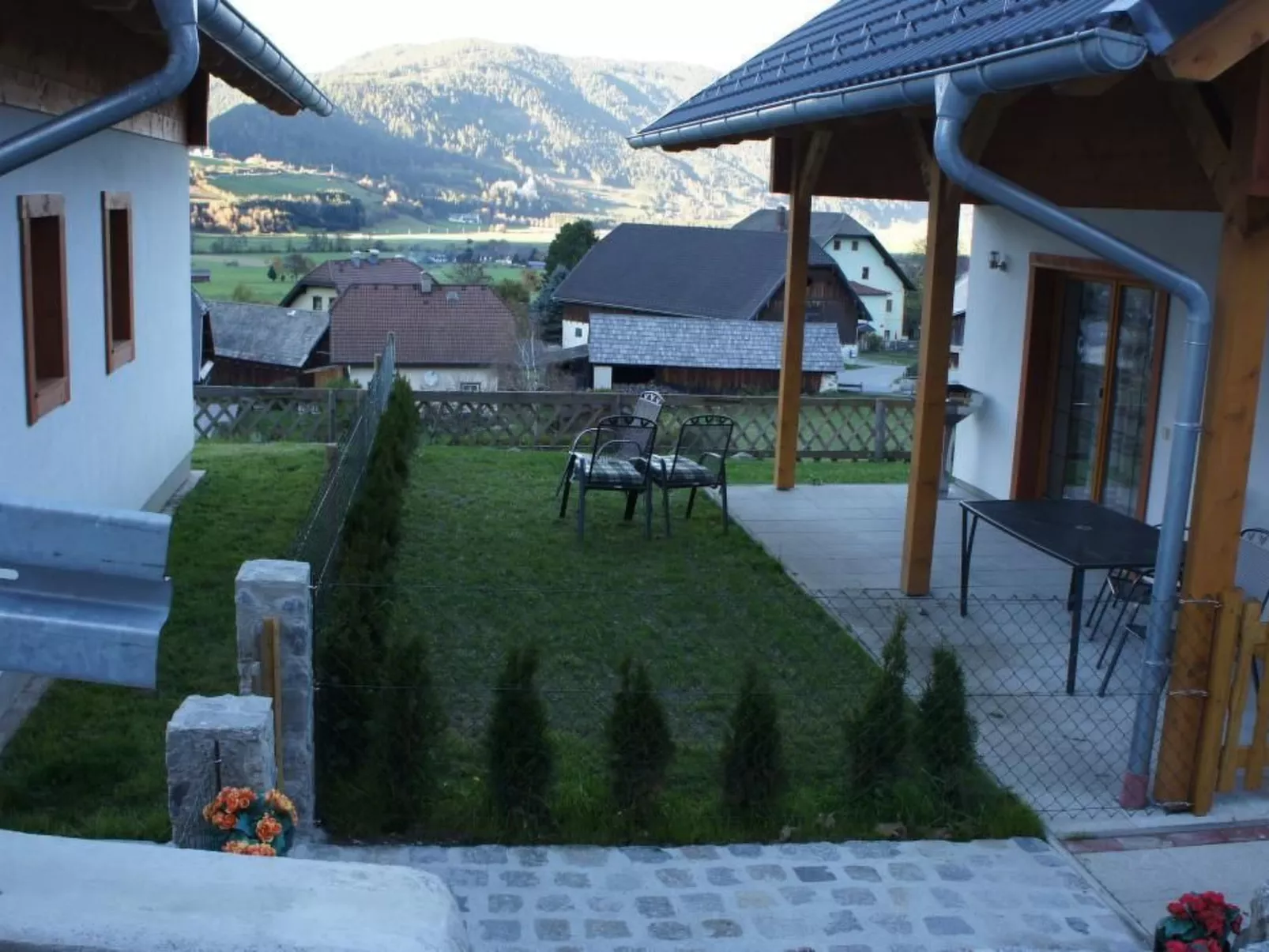 Chalet mit Sauna-Buiten