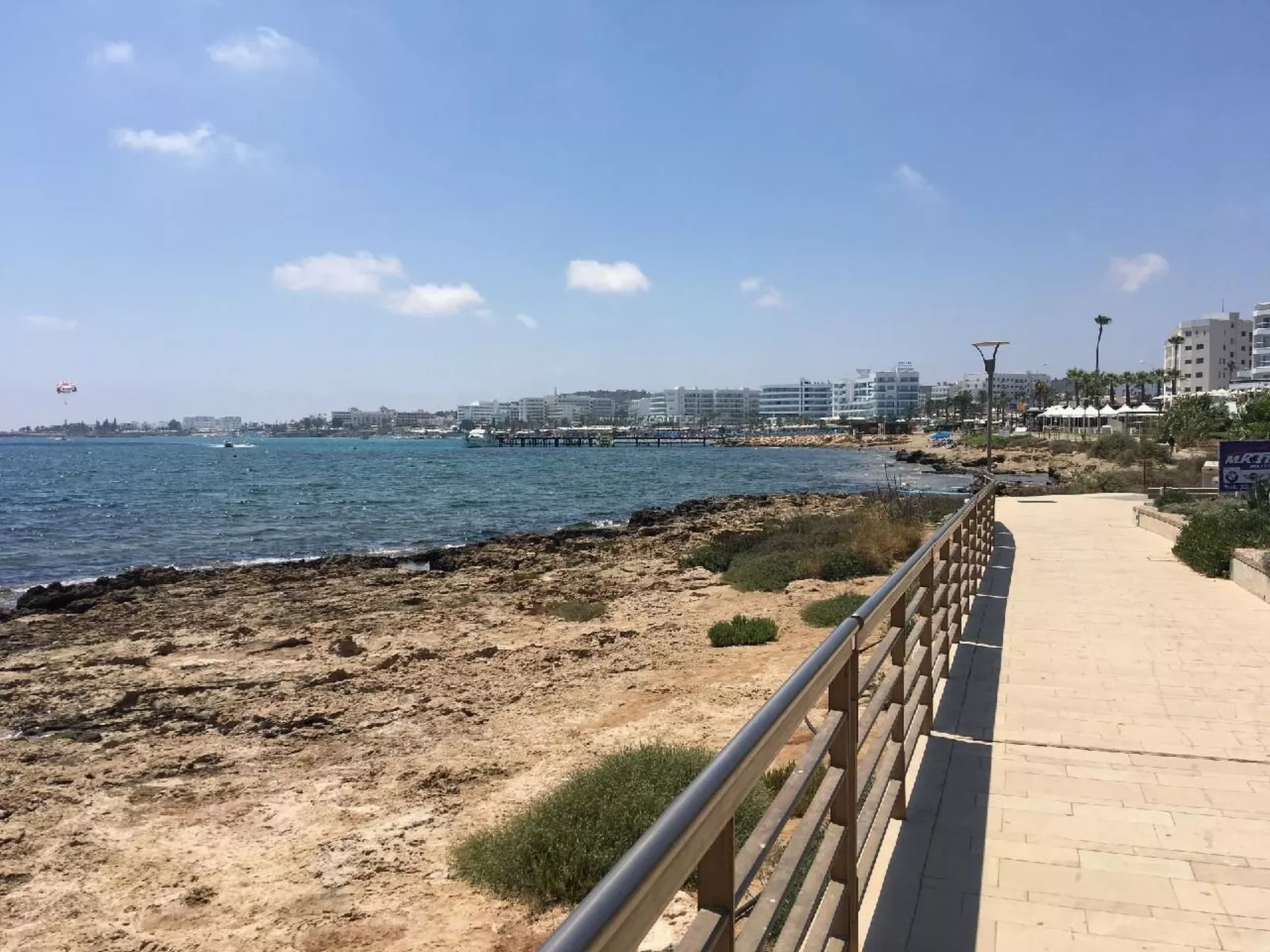 "Palmenvilla" mit privatem Balkon-Buiten