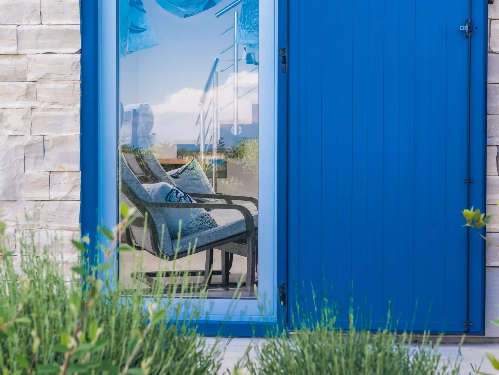 Strandvilla "Miri Olive" mit beheiztem Pool-Buiten