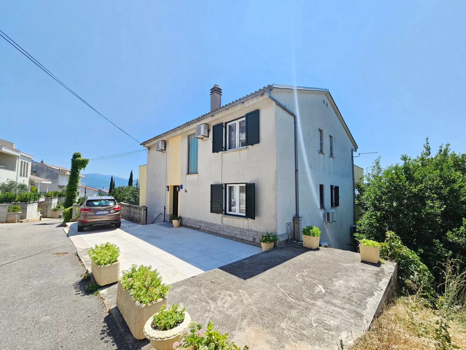 Wohnung mit Meerblick, 150 m vom Strand entfernt - Buiten