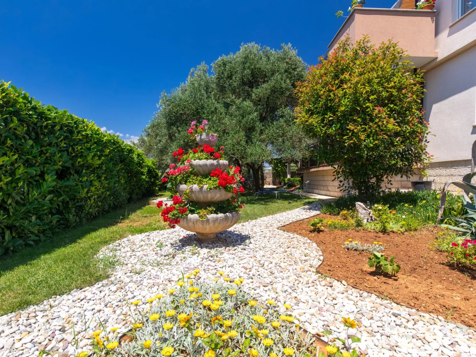 Ferienhaus "apartman cesarek A1"-Buiten