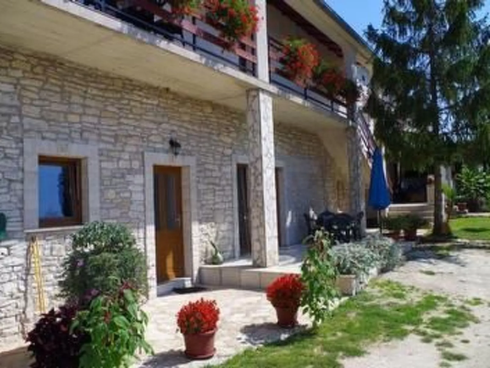 In malerischem istrischem Dorf-Buiten