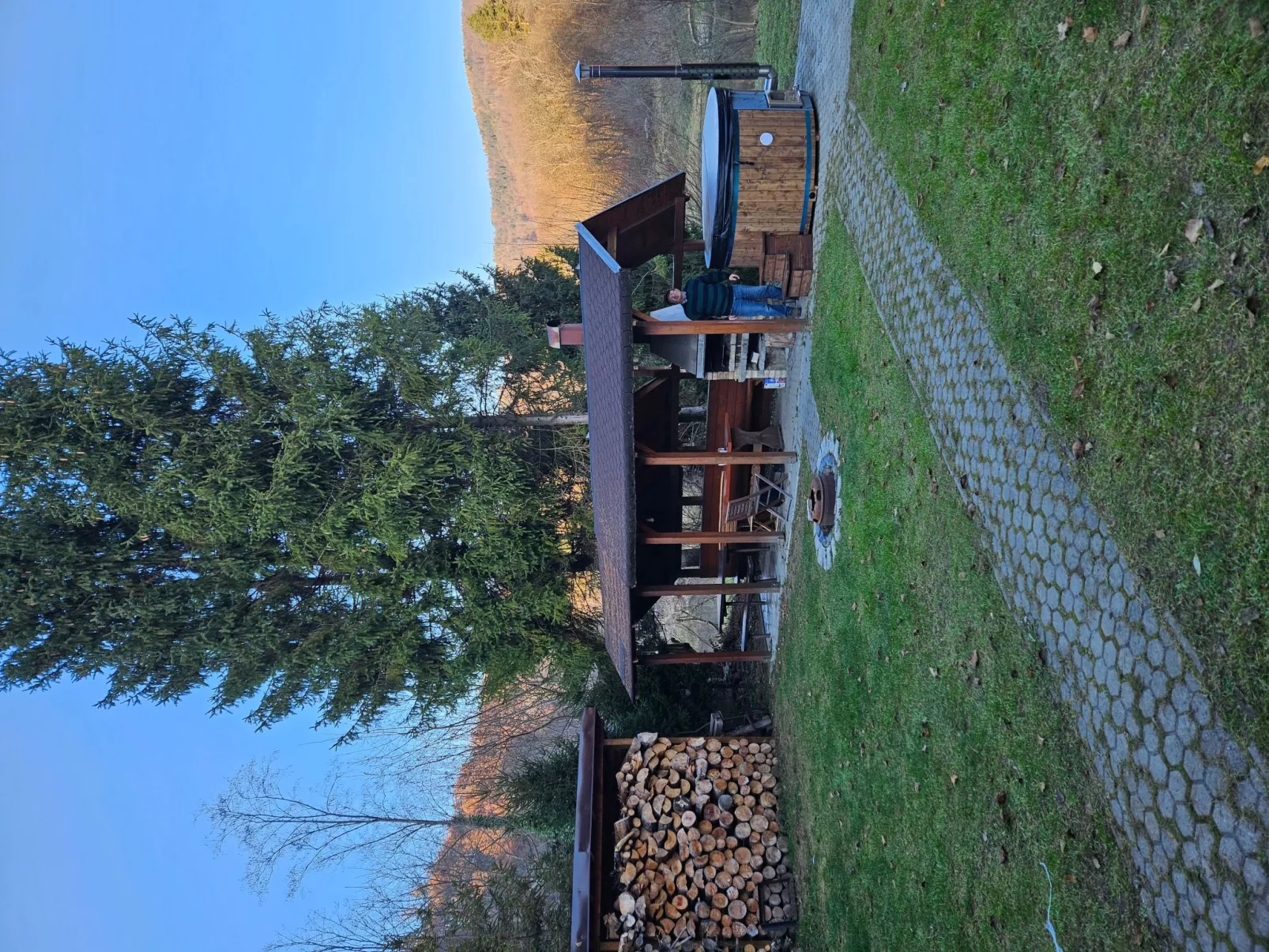 Berghütte mit Sauna-Buiten