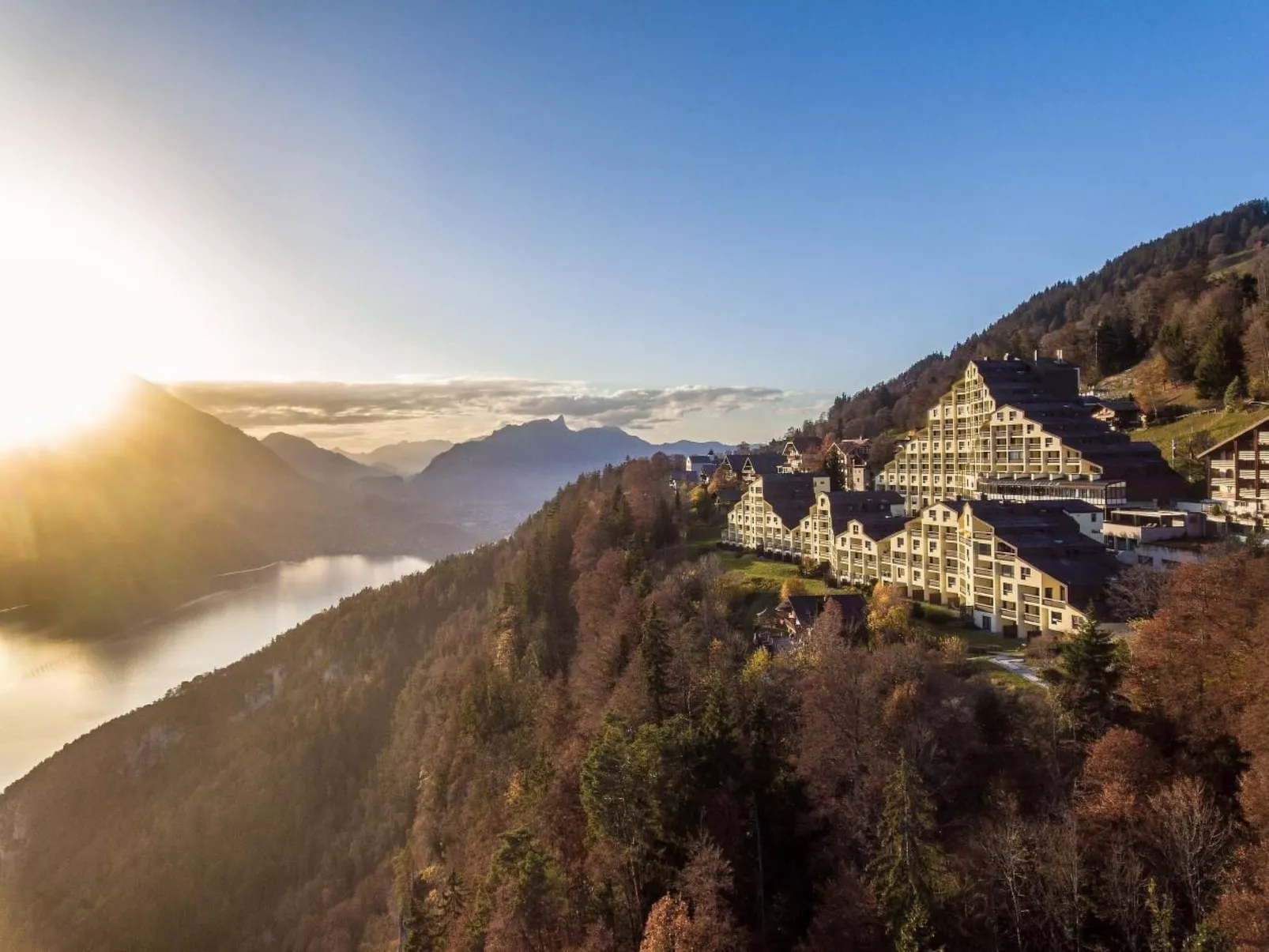 Apartment Alpenrose 2.5 mit Mitbenutzung SPA & Wellness-Buiten