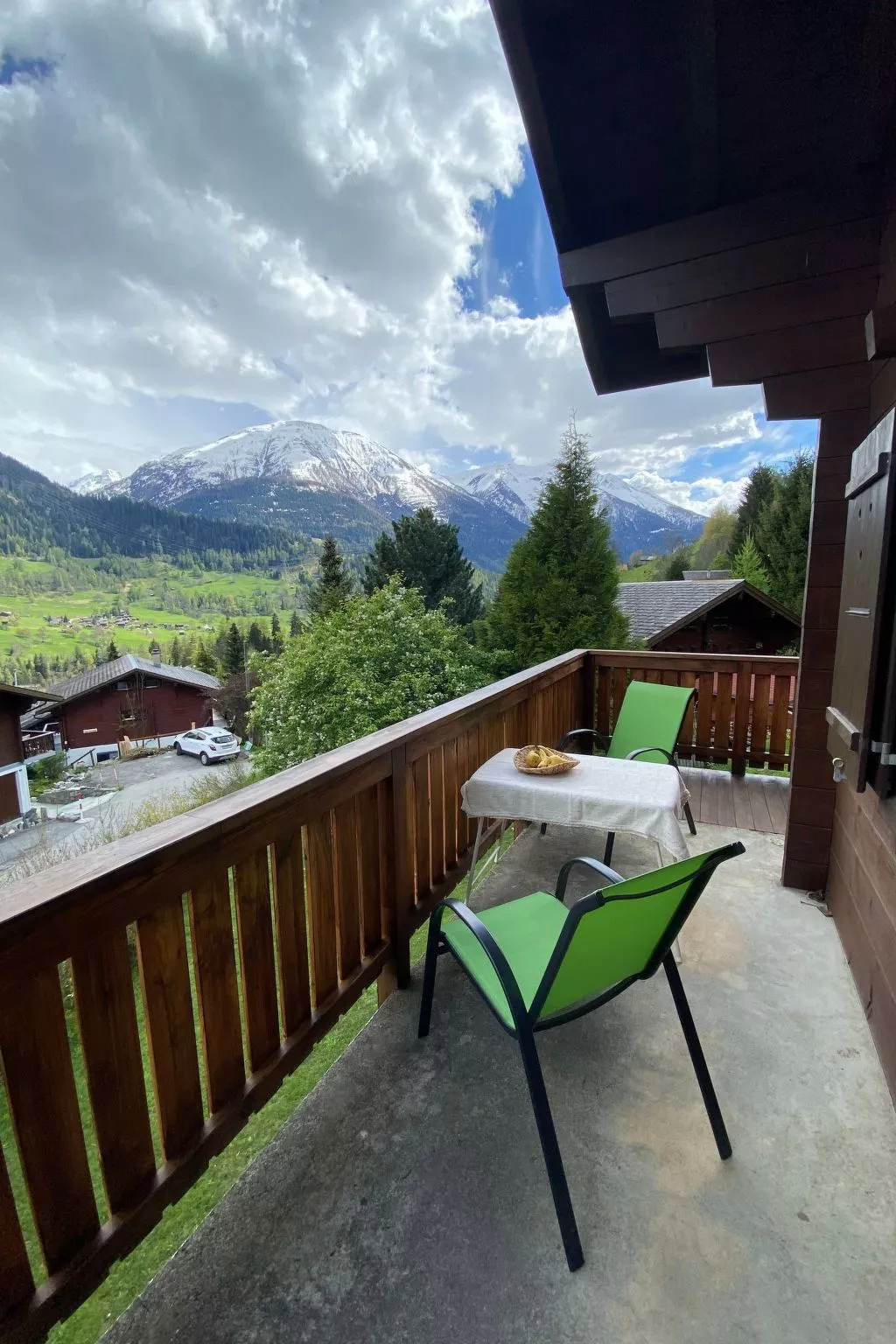 Chalet Sternschnuppe-Buiten