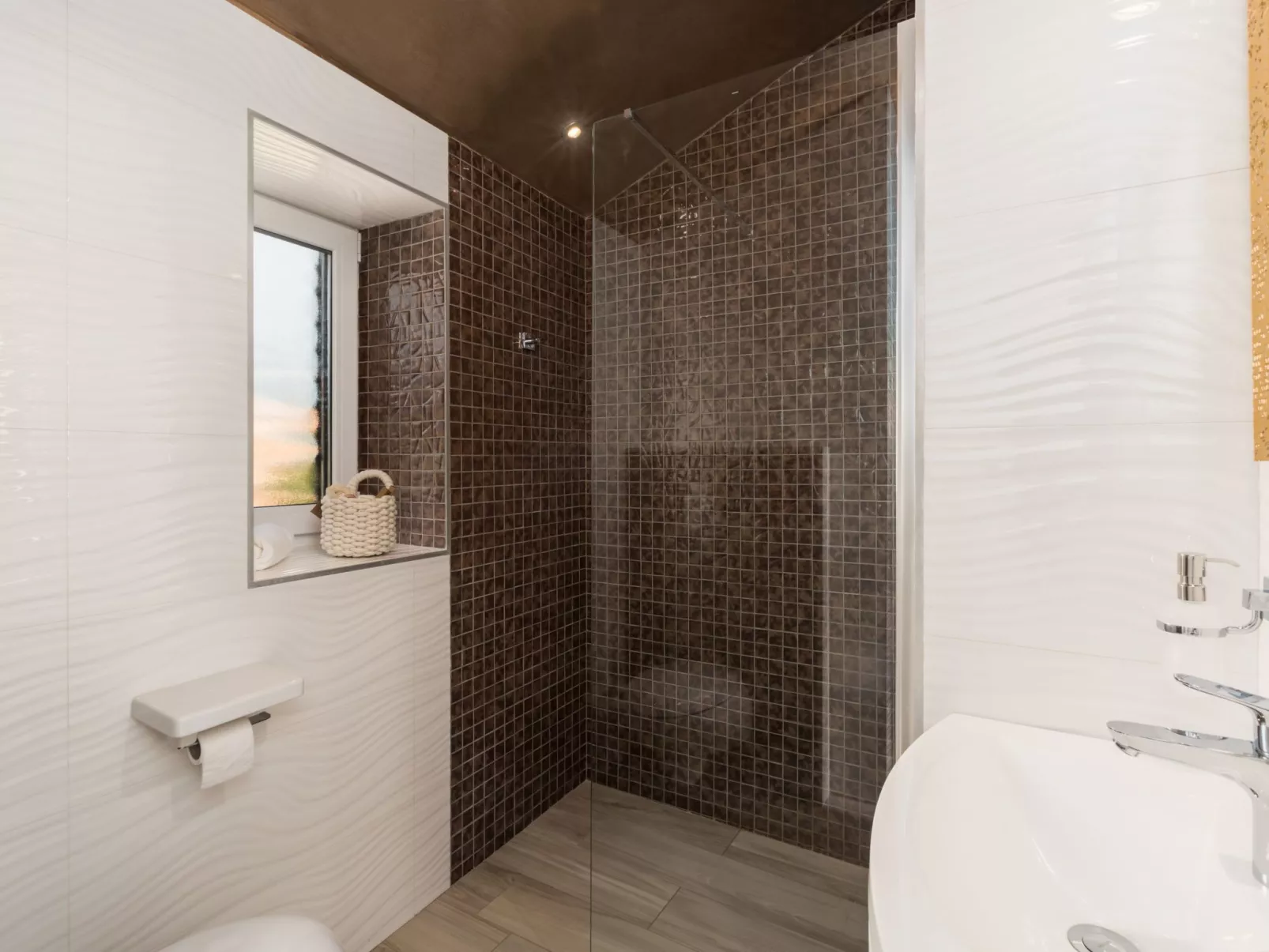 Villa Anabel bei Porec mit Pool, Jacuzzi und Sauna-Binnen