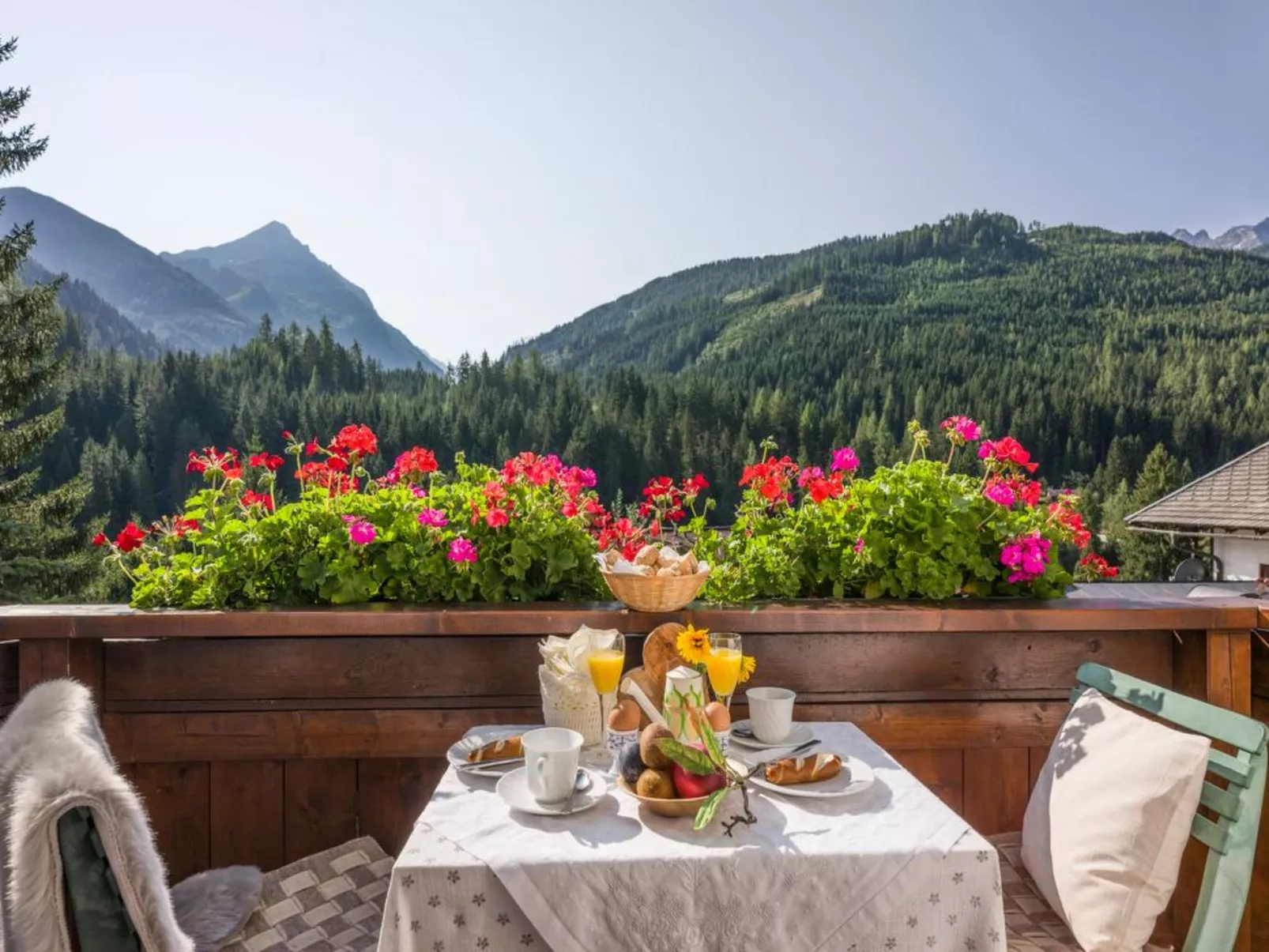 Appartement Gartenblick-Buiten