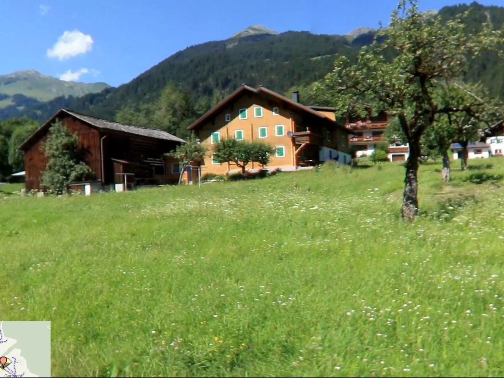 Montafoner Bauernhaus in Gortipohl-Buiten