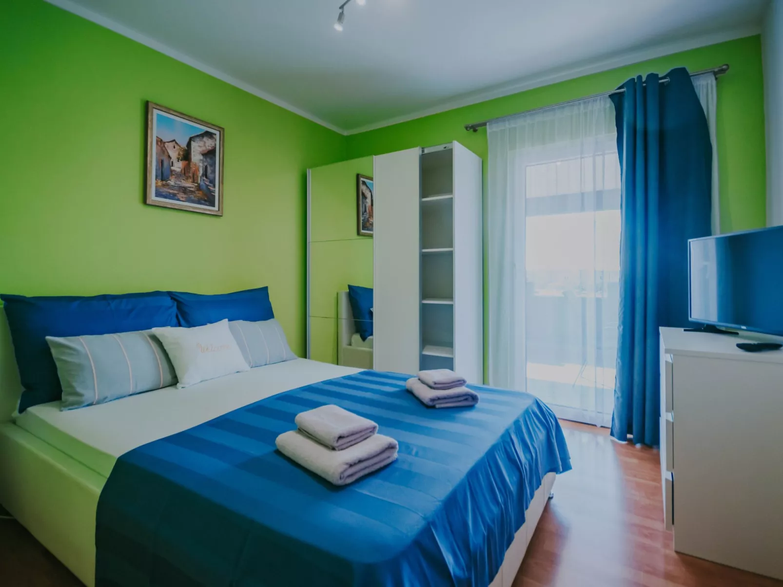 Zweistöckiges Ferienhaus Villa Dany-Binnen