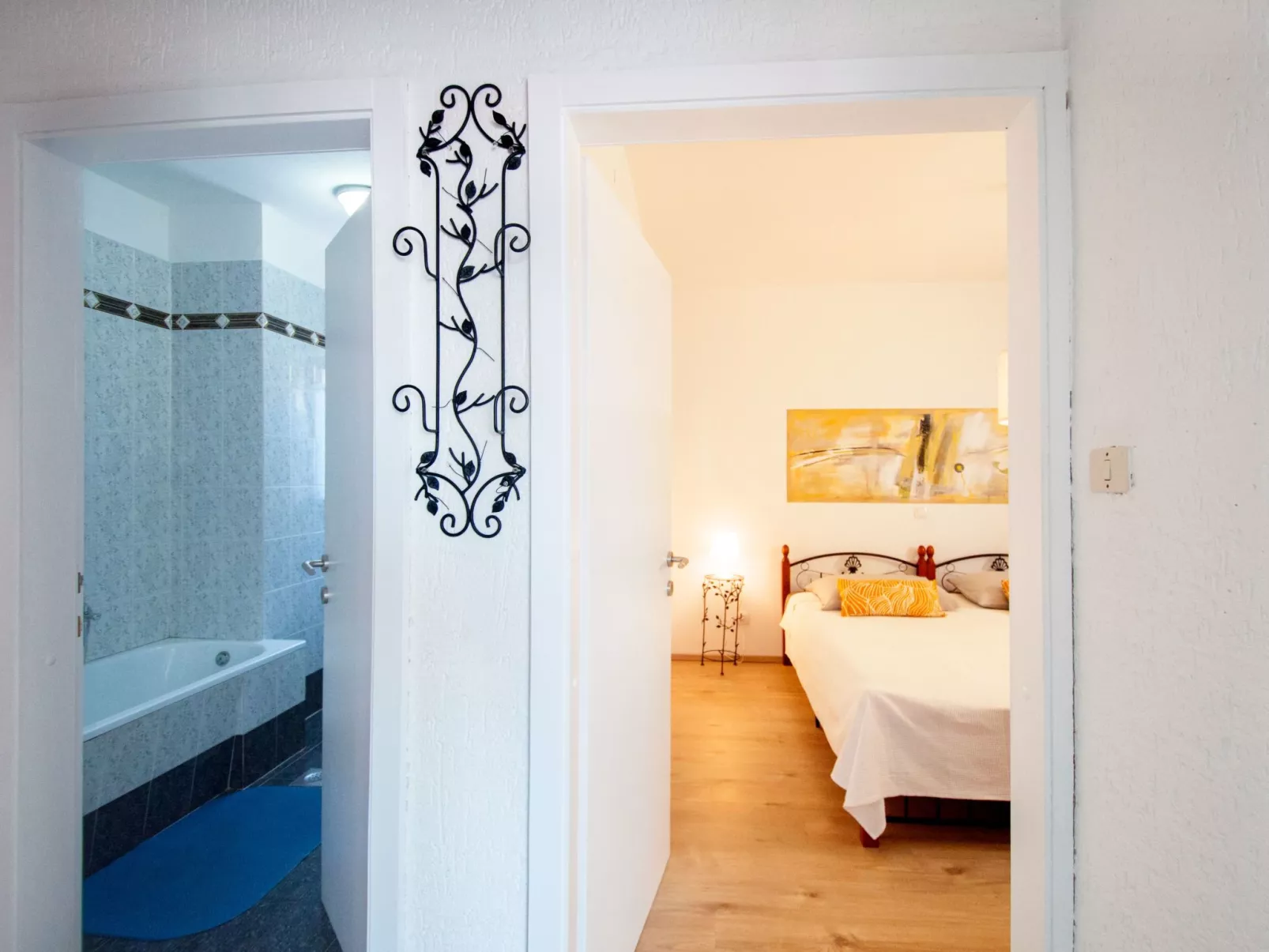 Wohnung Violett für 6 Personen-Binnen