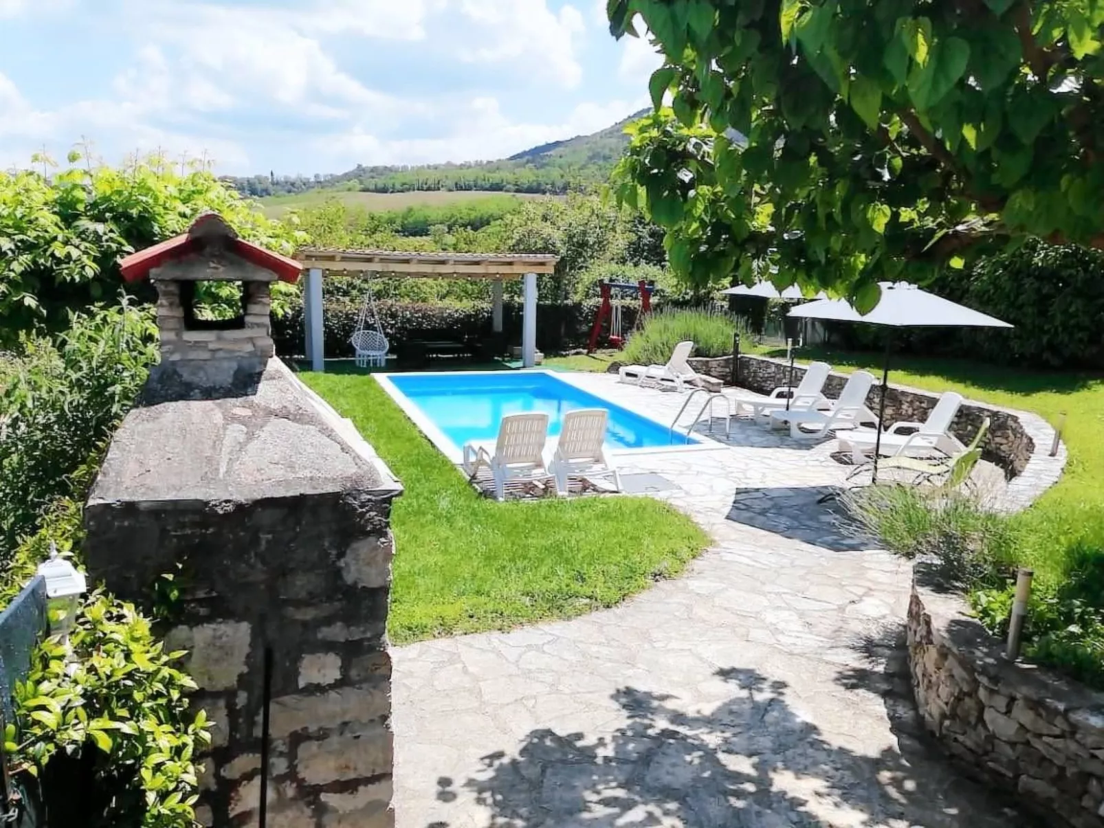 "Valentino" mit Blick auf das Wasser-Buiten