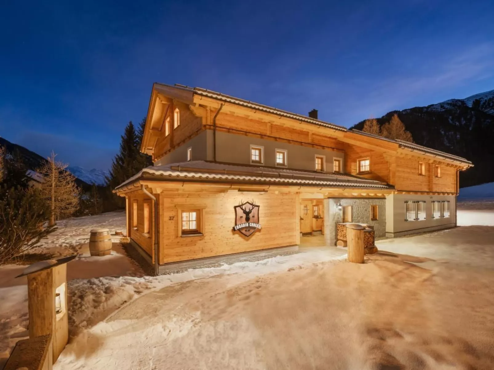 Engadin Chalet-Buiten