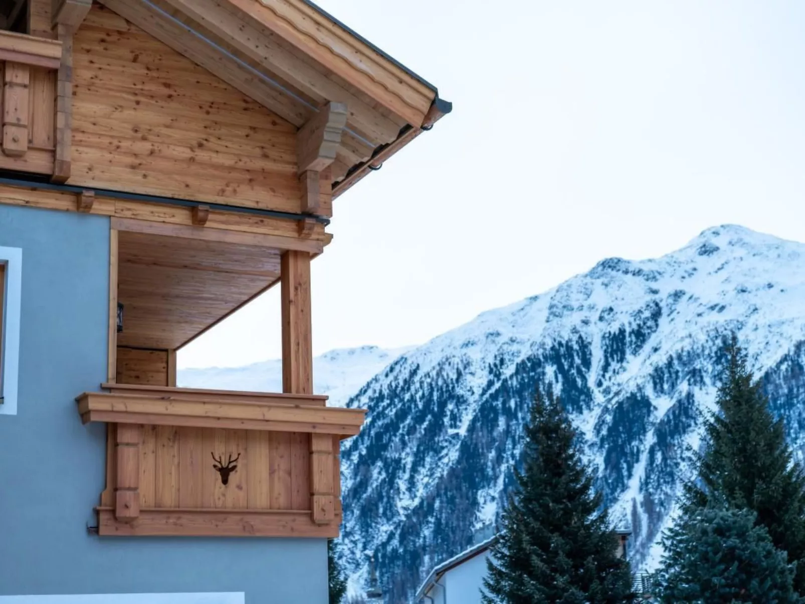 Engadin Chalet Apart-Buiten