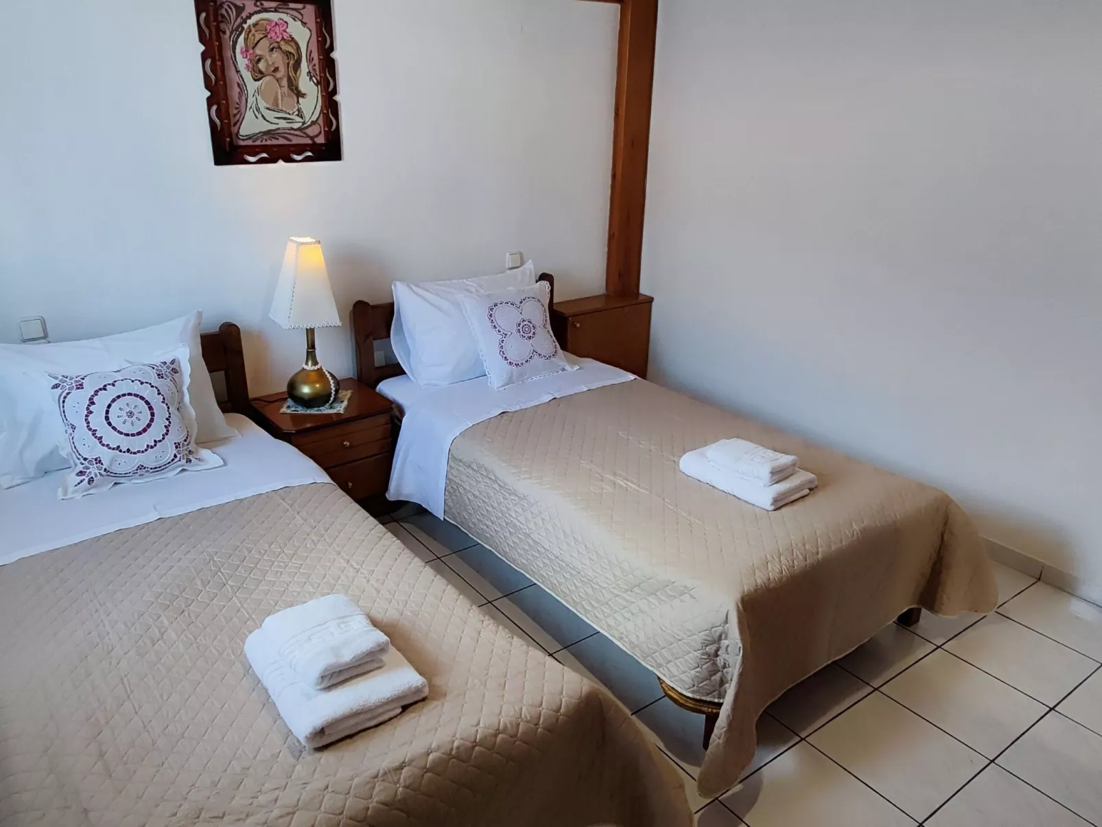 Theofanias Marmorhaus Meteora-Binnen