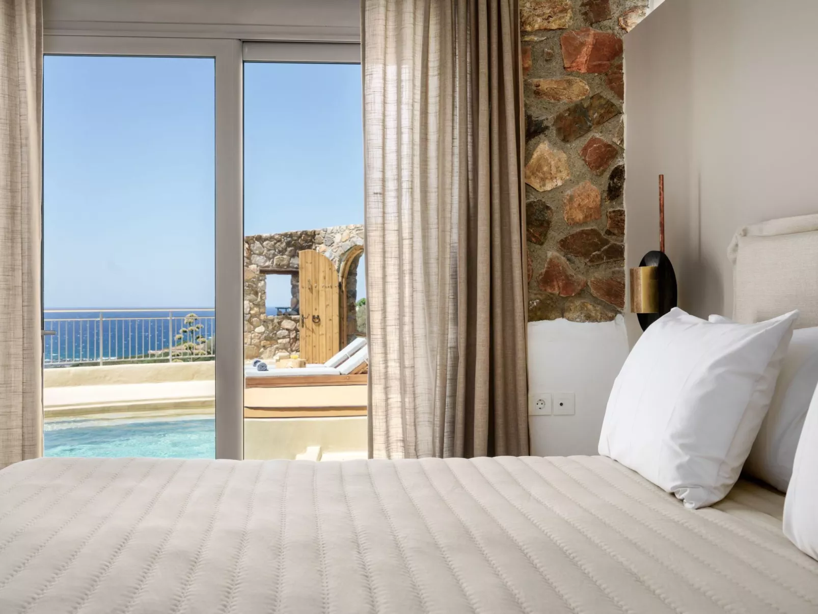 Stilvolle Villa, privater Pool und Grillplatz bei Elafonissi-Binnen