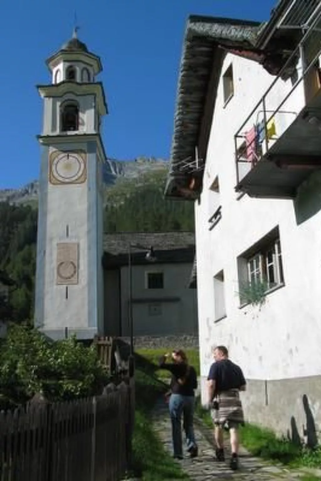 Casa Paola in Bosco Gurin-Buiten