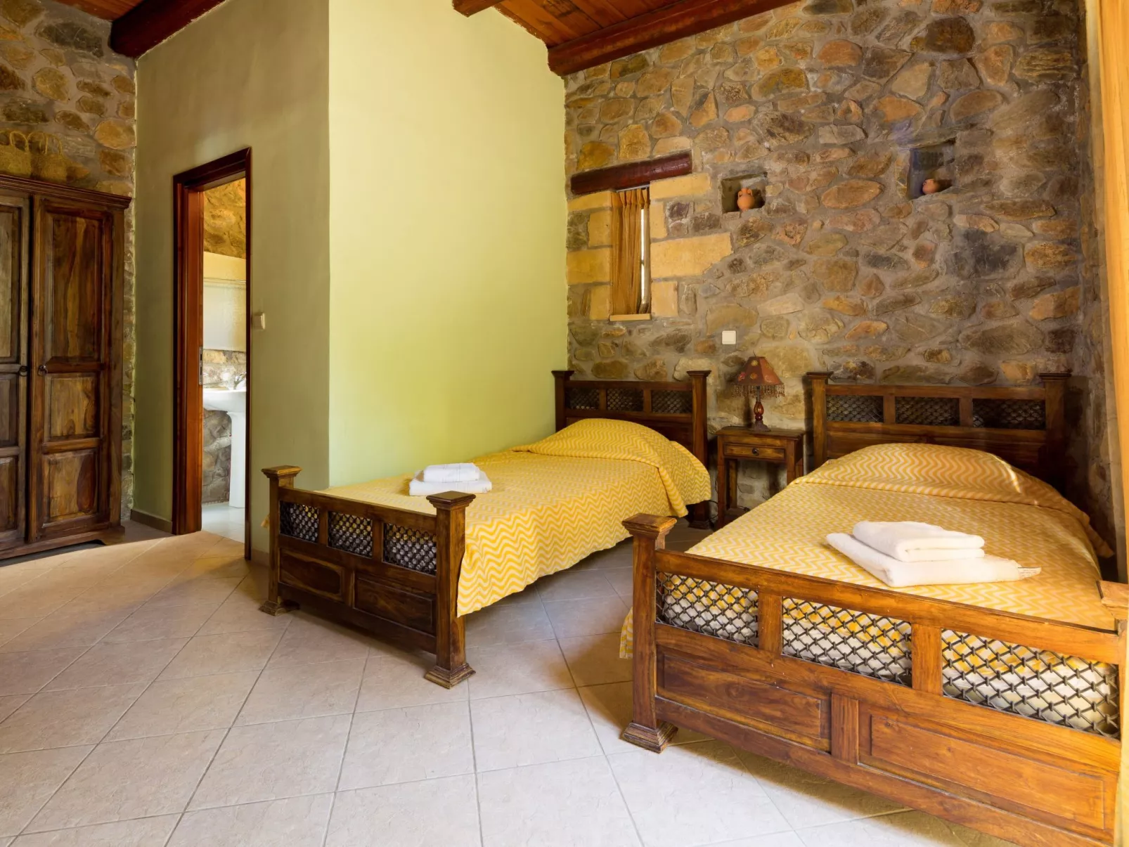 Atemberaubende Aussicht in der Villa bei Elafonissi-Binnen