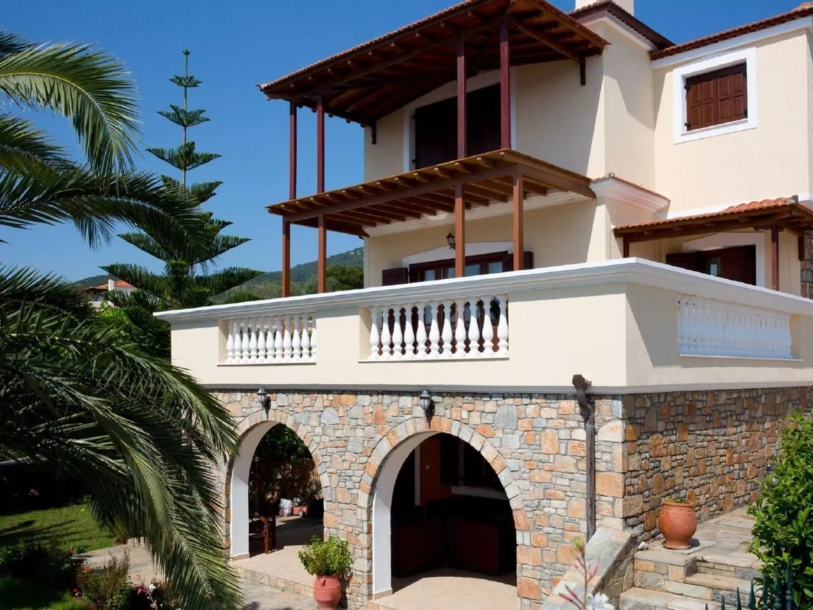 Strandvilla 1 Minute vom Meer entfernt-Buiten