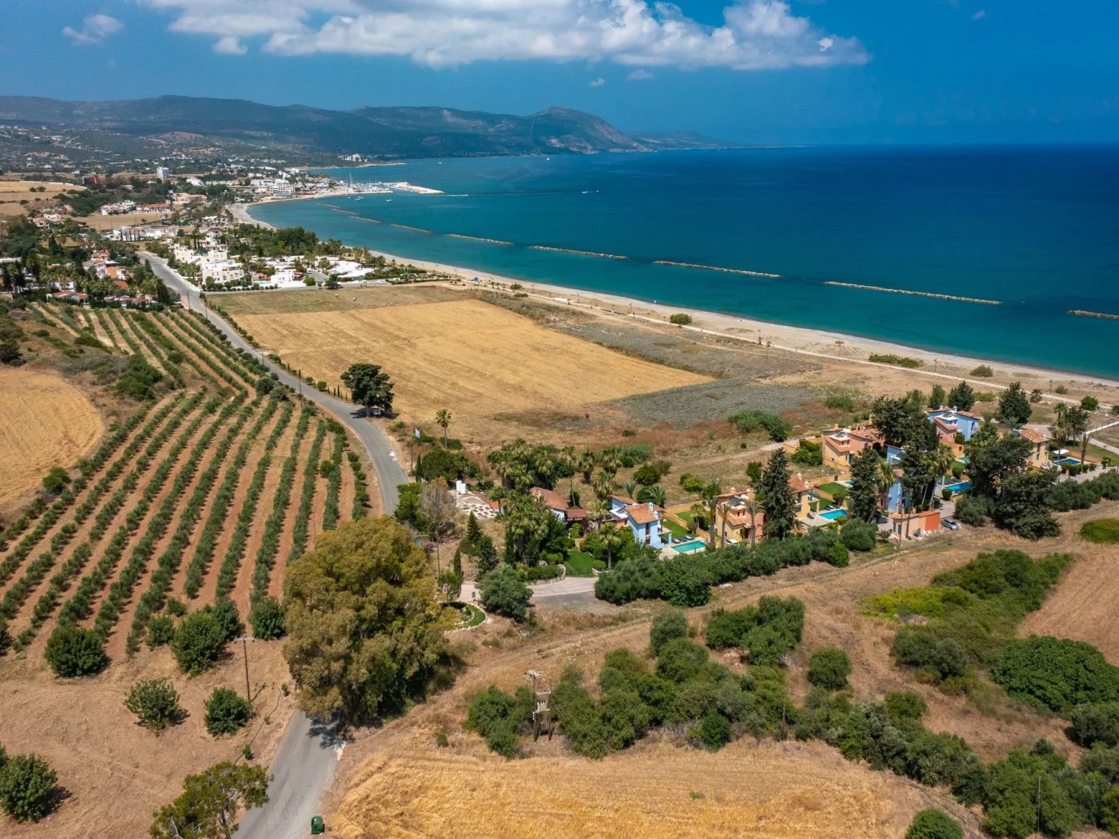 Beach Front 3-Schlafzimmer-Villa - 1. Linie vom Strand-Buiten