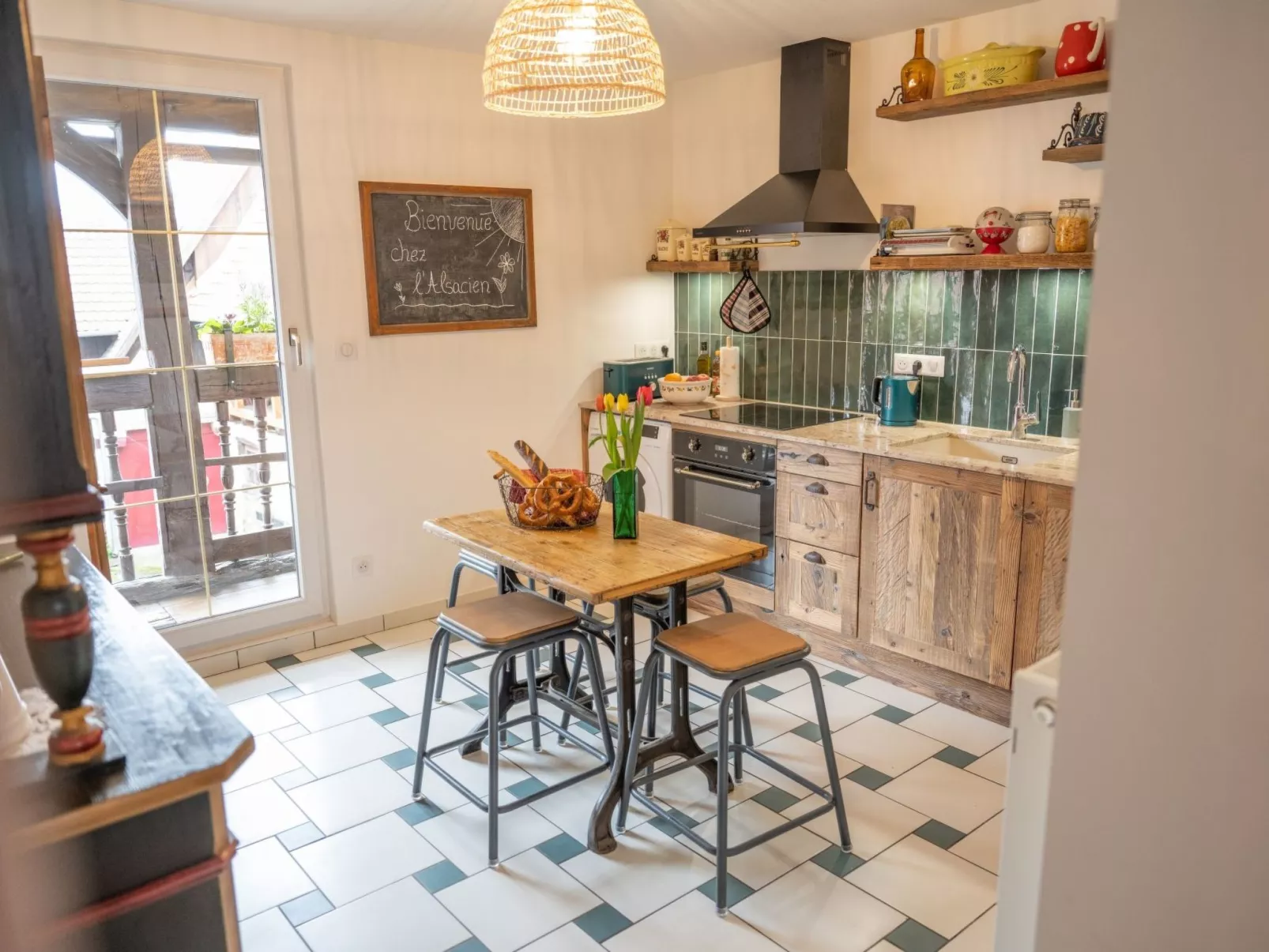 "Chez l'Alsacien"-Binnen