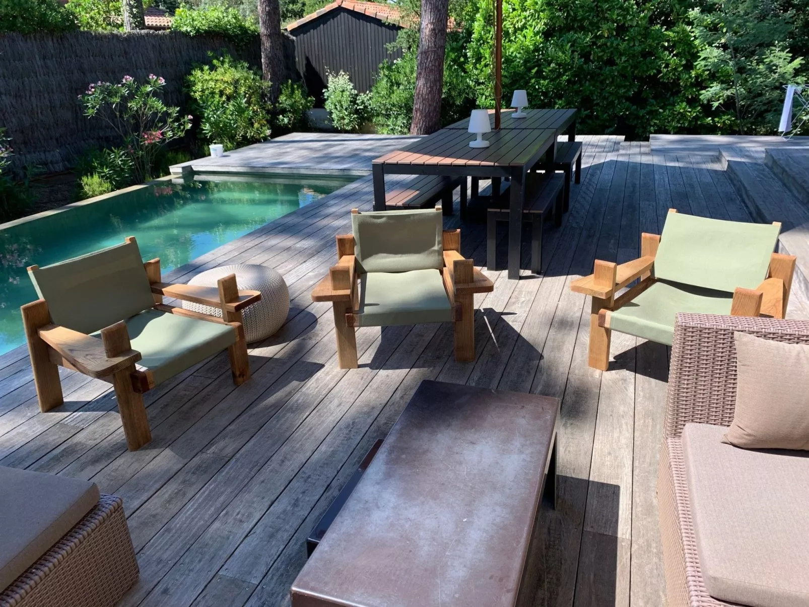 Haus 10 Schlafplätze Lac d'Hossegor / Plage des Estagnots mit Pool-Binnen