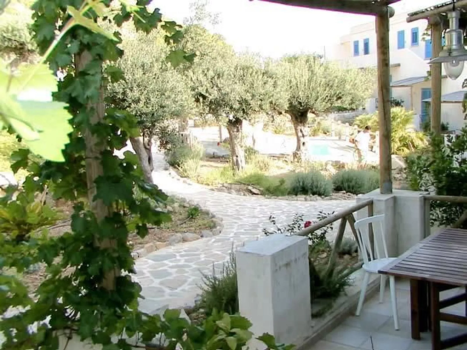 Wohnung in Marettimo mit Terrasse, gemeinsamem Pool und Garten-Buiten