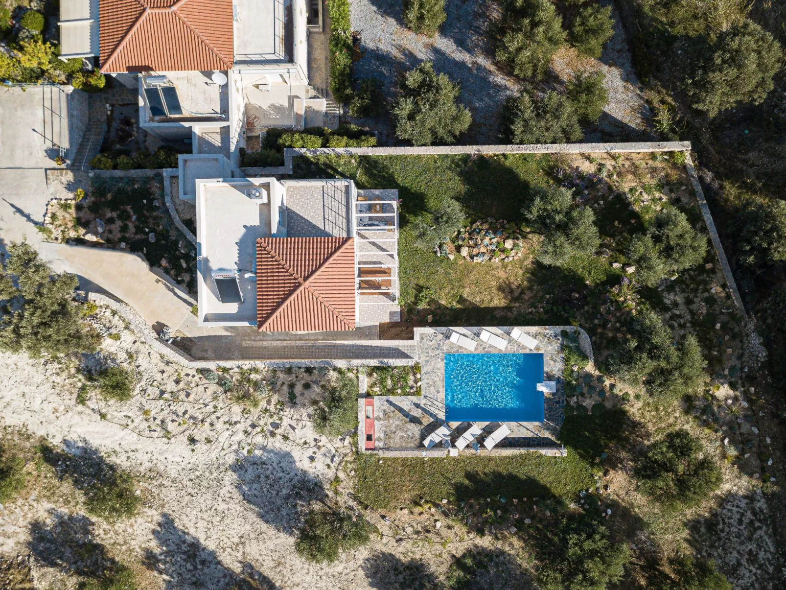 Komfort-Villa mit privatem Pool-Buiten