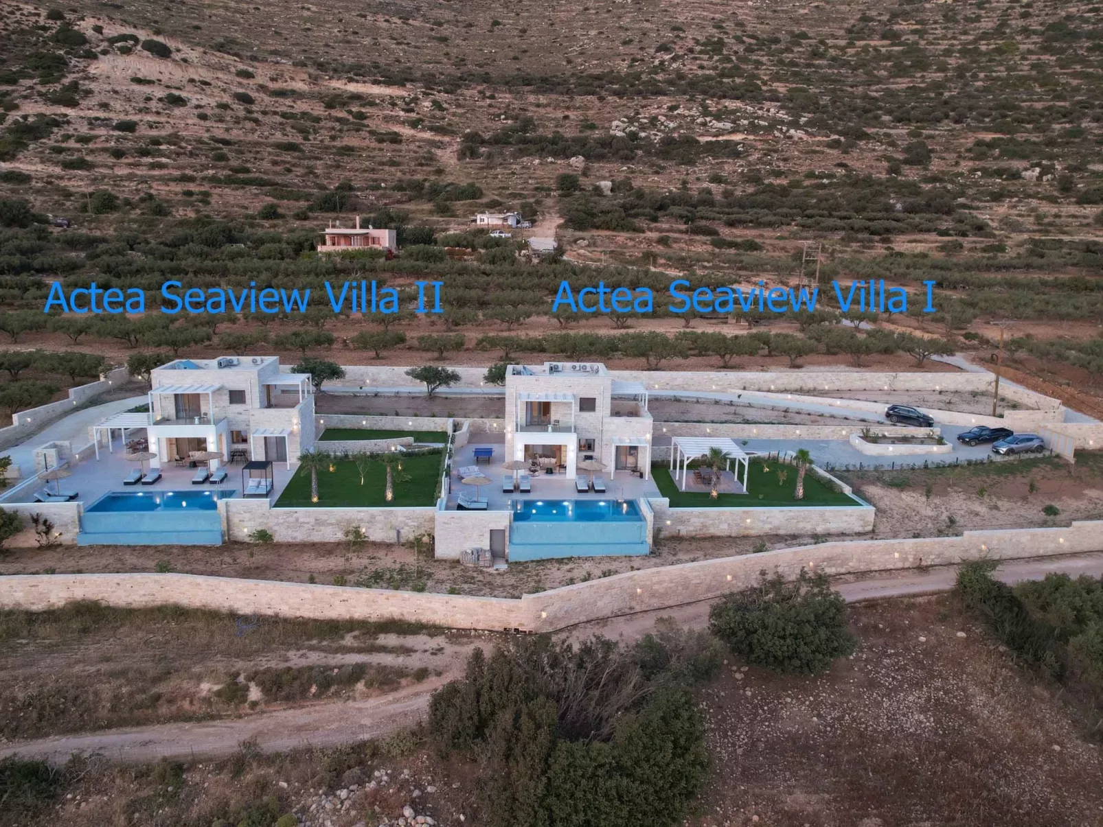 Actea Seaview Villa I ''Free''beheizter Pool, 800m Meer-Image-tags.info