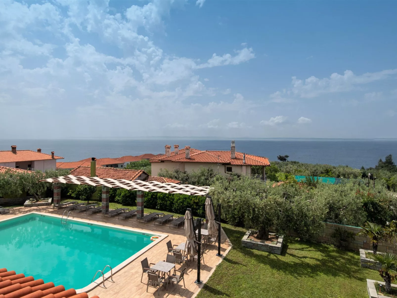 Modernes Studio mit Meerblick-Buiten