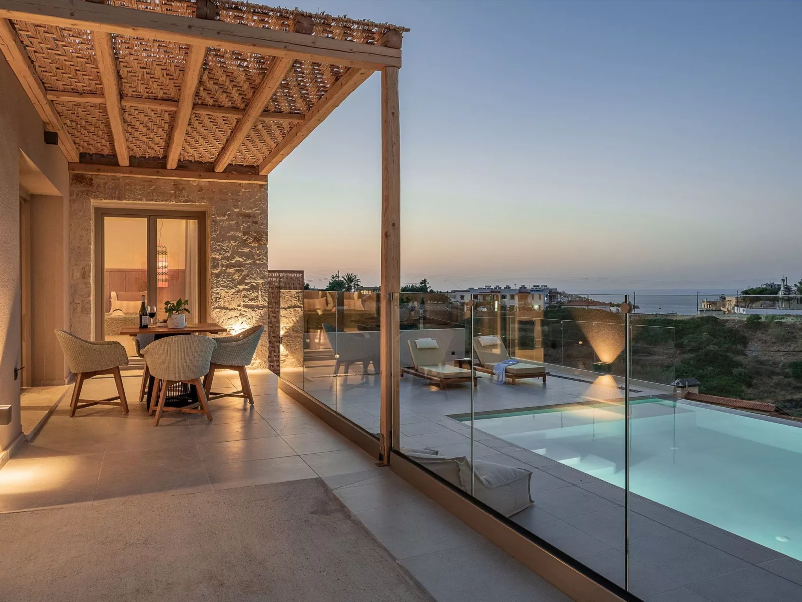 Haus in Gazi mit privatem Parkplatz und herrlicher Aussicht-Buiten