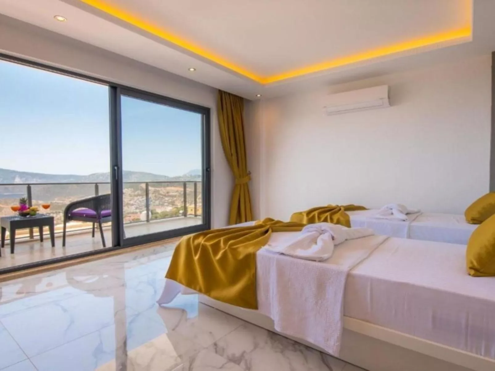 Meerblick Villa-Binnen