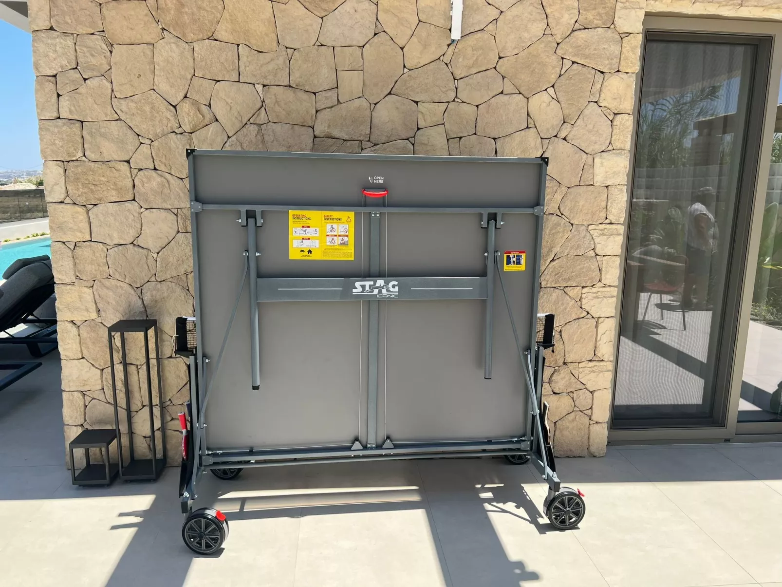 Villa am Strand, beheizter Pool, Playarea, Whirlpool-Buiten