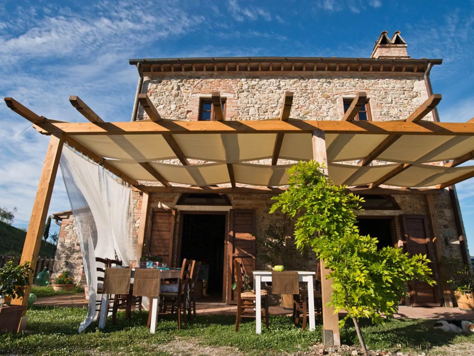 Efeu"-Wohnung mit Gemeinschaftspool-Buiten